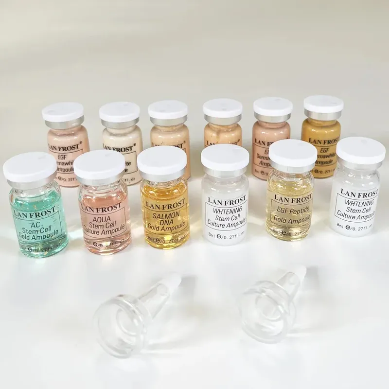 BB Cream Glow Face Skin Care Serum Essence Ampoule Foundation Hyaluronic Acid Peptide Moisturizing Skin Rejuvenation Care Kit