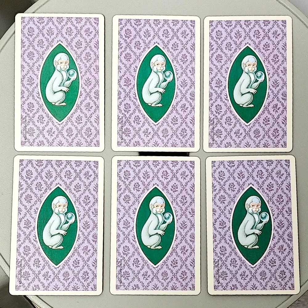 神秘 Kipper Deck 9*6cm 德國算命系統 36 張神諭卡帶關鍵字