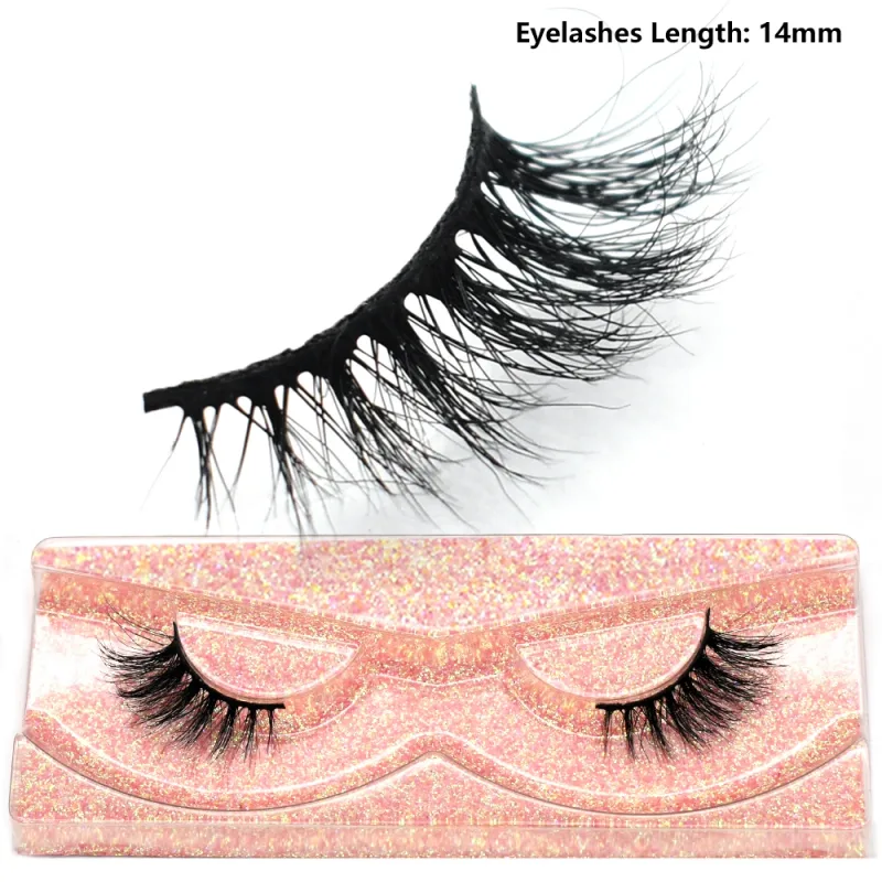 Half Eye Lashes Natural 3D Mink Short False Eyelashes Fluffy Wispy Cross Strip Fake Lashes Soft Half Eyelashes Extension Makeup — image 16