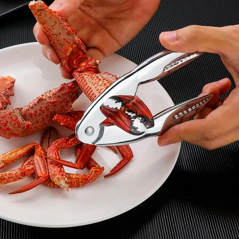 Ferramentas para frutos do mar Garras multifuncionais de liga de zinco Agulhas de caranguejo Tesoura de caranguejo Ferramentas para frutos do mar de cozinha