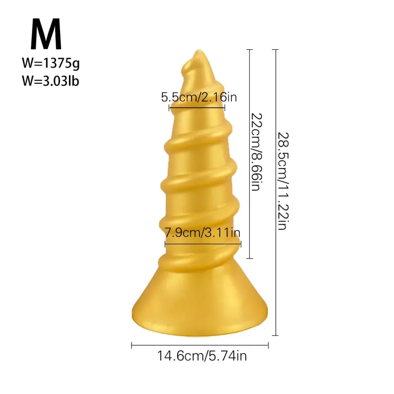 Enorme plugue anal treinamento anal dilatador grande vibrador bunda longo parafuso butt plug grande brinquedo sexual gay para mulheres homens massagem de próstata 18
