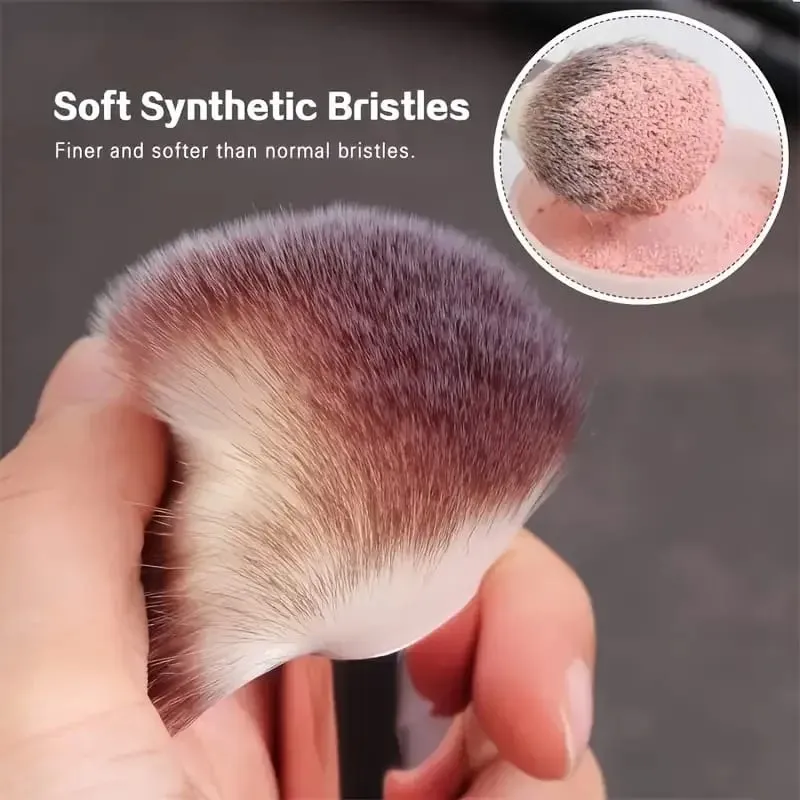 3-20 pçs pincéis de maquiagem conjunto macio macio sombra fundação corretivo mistura blush escova kabuki profissional feminino ferramenta de beleza