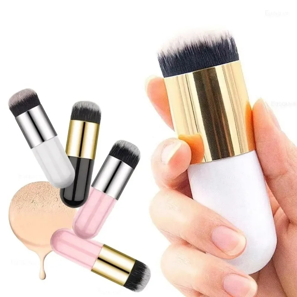 Profissional plana creme pincéis de maquiagem rosto bochecha contorno blush fundação escova traceless aplicação impecável ferramentas de maquiagem