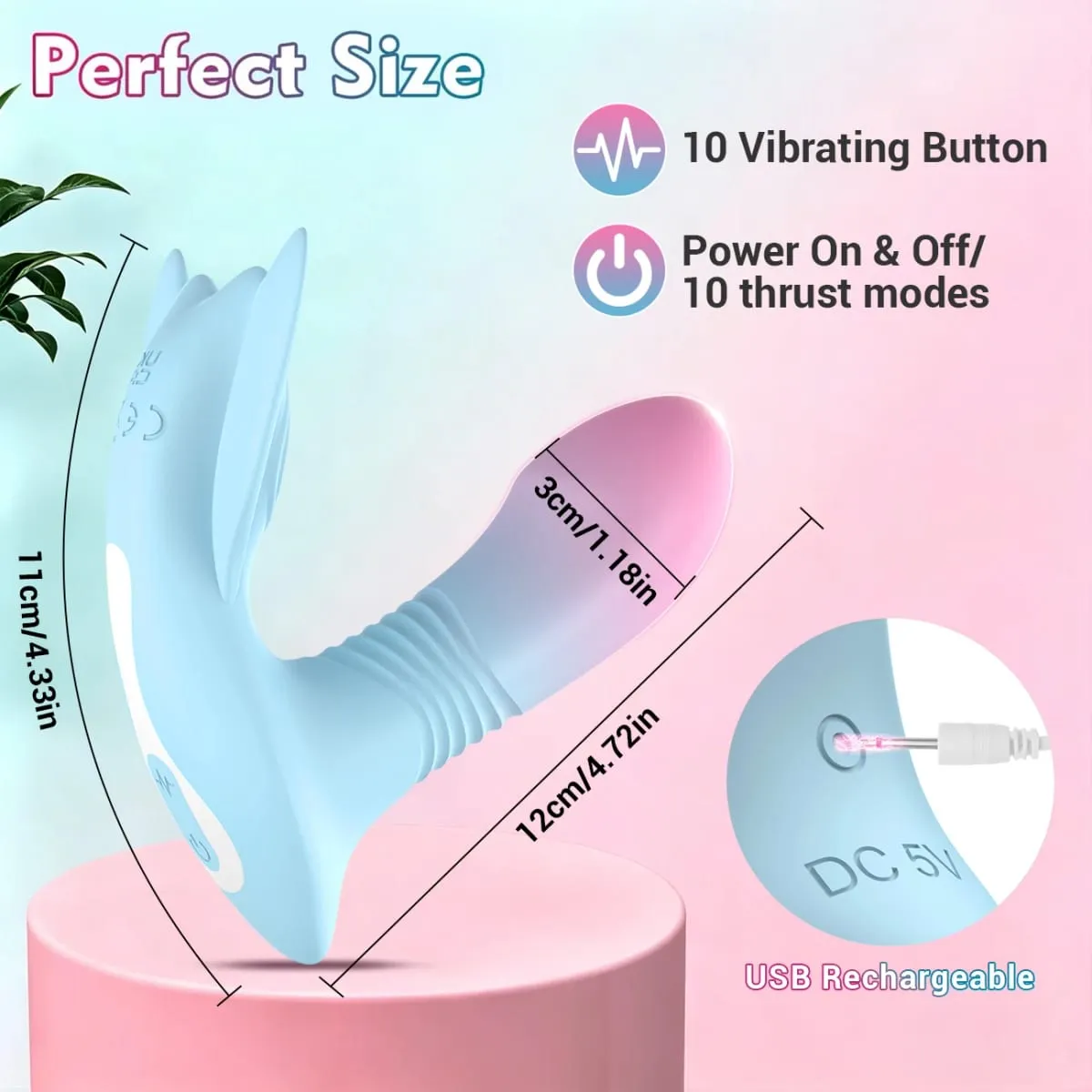 Vibrador telescópico wearable remoto do aplicativo 10 vibrando empurrando g ponto vibrador com silicone líquido massagem vaginal brinquedos sexuais adultos