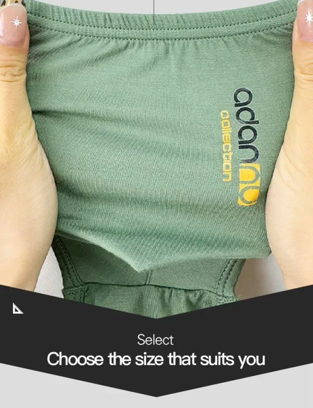Cuecas modais masculinas de cintura baixa, sexy, cor sólida, simples, triângulo, roupa íntima, esportes, respirável, confortável, calcinha masculina