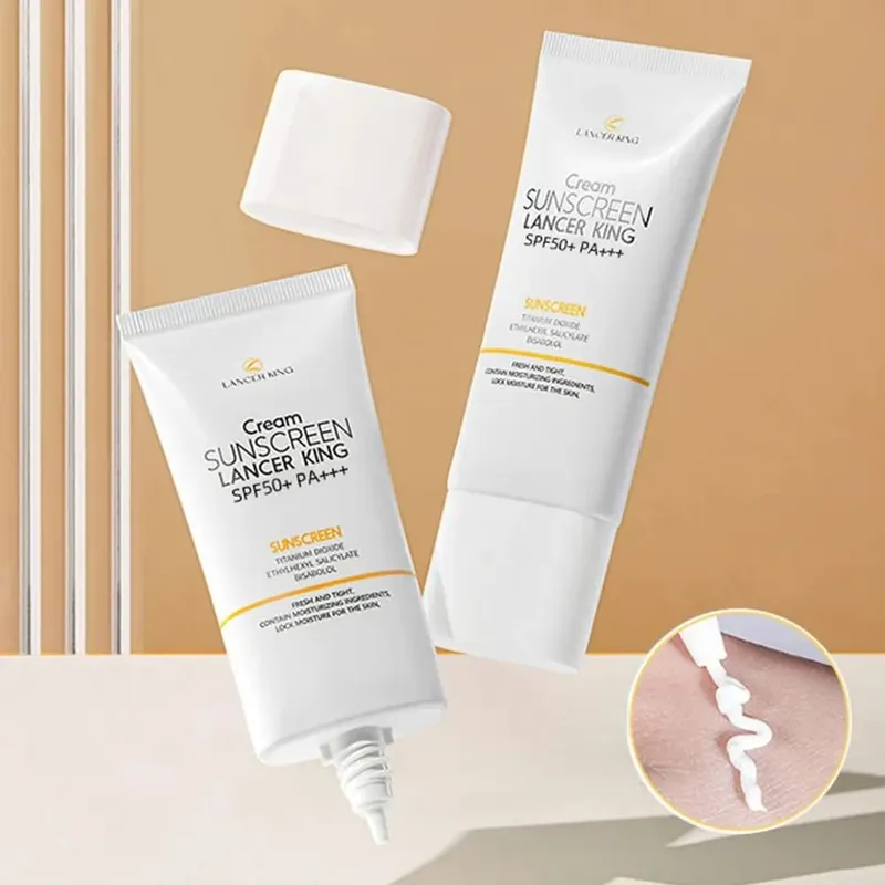 60g/50g Multi-efeito Reparação Creme Protetor Solar de Verão SPF50 + Protetor Solar Creme de Isolamento Corretivo Suave Leve