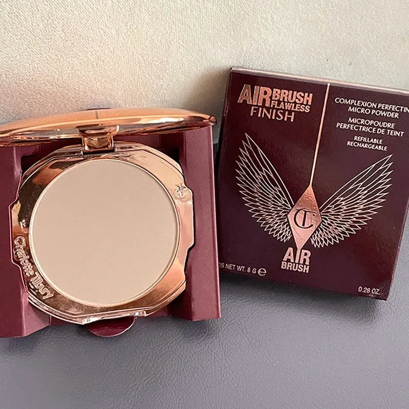 Charlotte Tilbury CT Makeup Set Water Light Collagen Lip Moisturizer Pressed Powder for Flawless Finish Four-color Eyeshadow — image 18
