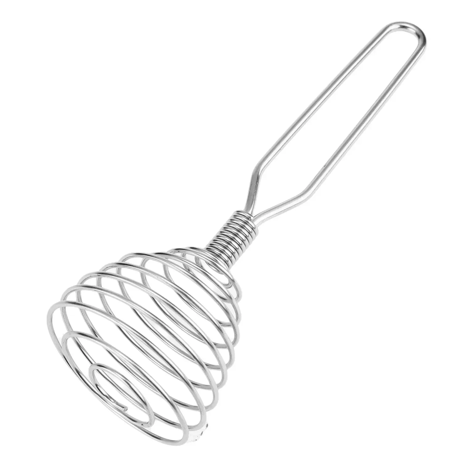 Acessórios de cozinha espiral batedor agitador misturador aço inoxidável ovo leite jam batedor manual liquidificador cozinhar utensílio cozinha ferramenta