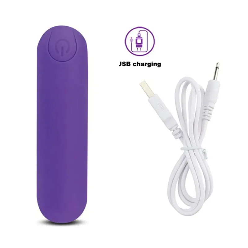 Poderoso carregador usb bala vibrador clitóris estimulador g-ponto vagina massagem adulto brinquedos sexuais eróticos para mulher masturbador feminino — image 15