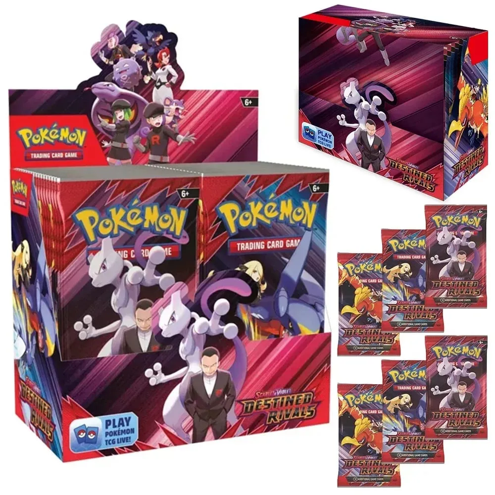 2026 360 Pçs/set Cartão Pokémon MEGA EVOLUÇÃO Pré-grupo SCARLET & VIOLE 151 PHANTASMA FLAMES Prismático Inglês Booster Battle Card