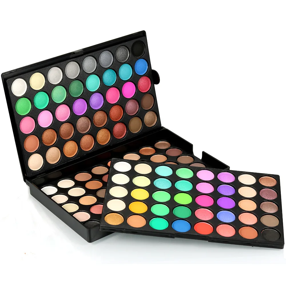 120 cores glitter sombra fosco shimmer compõem paleta de longa duração à prova dwaterproof água palco cosplay sombra de olho cosméticos maquiagem
