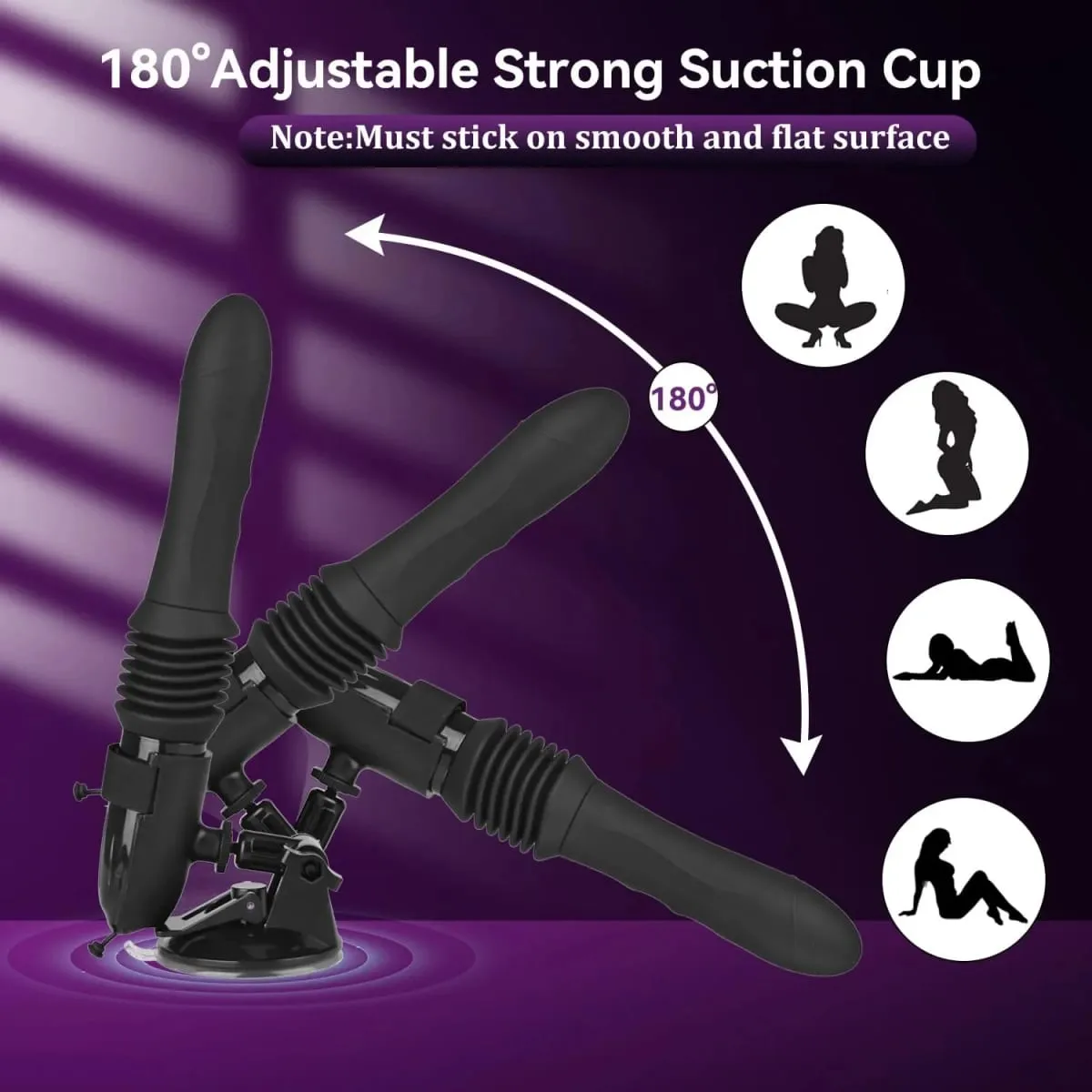 Máquina de sexo vibrador telescópico vibrador automático para cima massageador g ponto empurrando brinquedo vaginal retrátil masturbação feminina — image 3