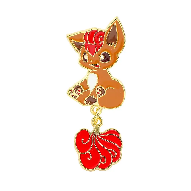 Conjunto de alfinetes esmaltados – lindos broches Pikachu Squirtle Charmander para mochilas, jaquetas – emblemas de desenhos animados de anime, presente para fãs