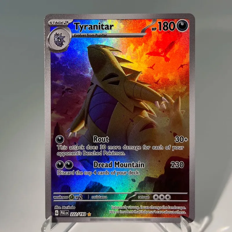 Paldea Evolved PKM Cards PTCG4-C GX Rainbow Magikarp Raichu Tyranitar Iono Rare Collection Battle Toys Gifts for Hobbies