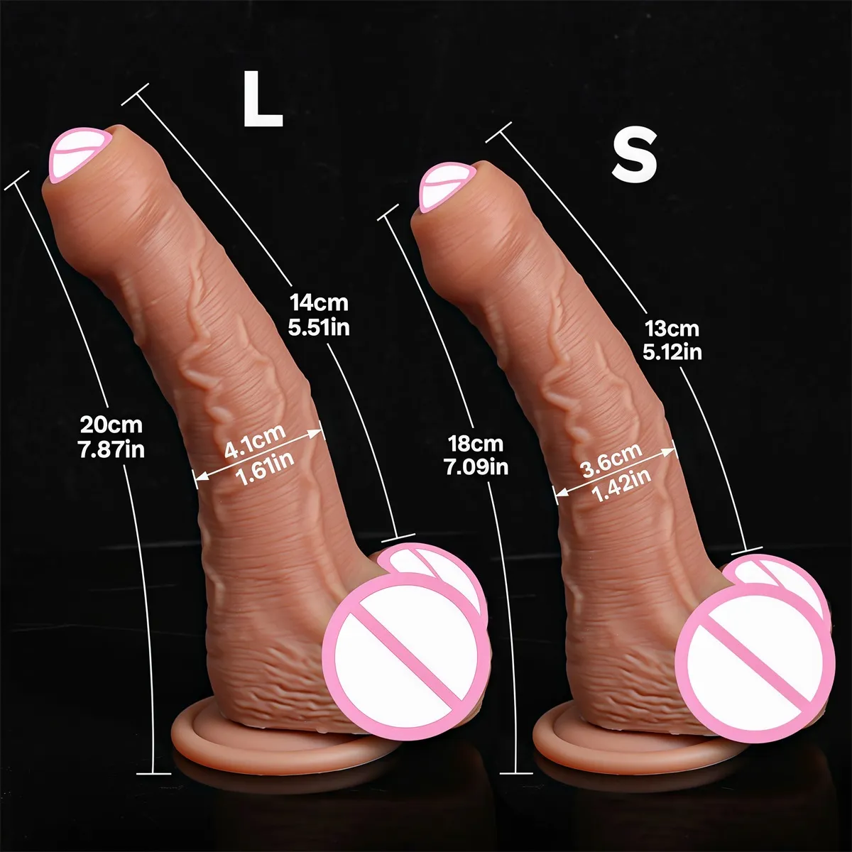 Barato pau macio realista strapon grande vibrador pele sentir pênis pequeno duplo silicone ventosa pau gay anal sexo brinquedos homens mulheres — image 2