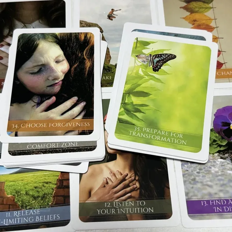 Pergunte à sua alma Cartões de mensagens 48 Mensagens do Oracle Deck do Universo | Cartões de Mensagem do Eu Superior