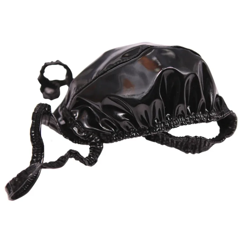 Tangas de couro de látex para homens pretos g-string acabamento brilhante pu poliéster elastano 15 pu 72 poliéster 13 elastano