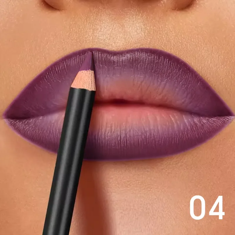 6-Color Waterproof Matte Lip Liner - Long-Lasting Non-Transfer Formula Matte Finish 6 Versatile Shades — image 14