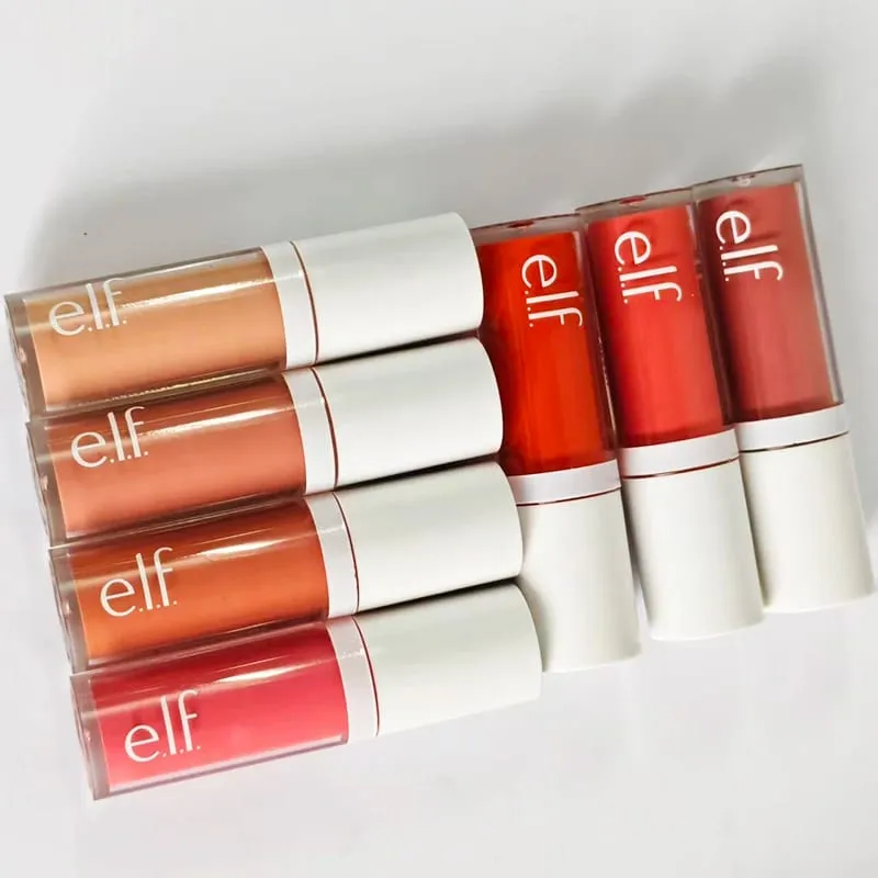 Elf Water Sensitive and Lightweight Texture Liquid Blush Moisturizing Pre Makeup Glimmer Cream Blusher Putty Blush Products