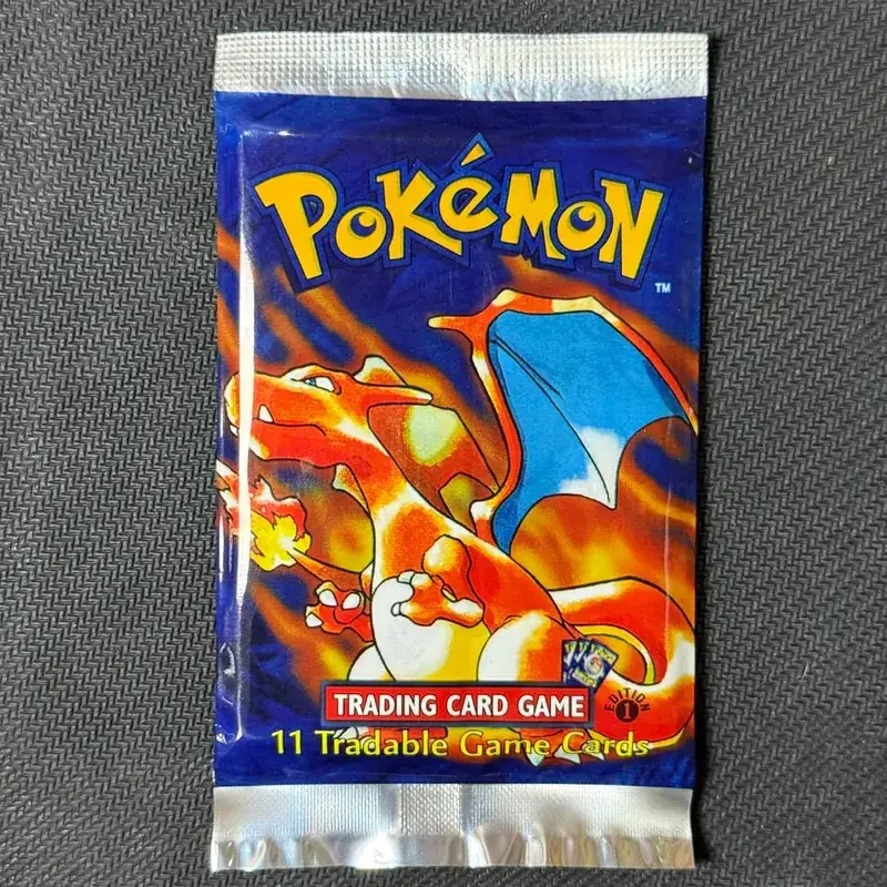 Pacote de reforço 11 unidades/saco 1ª edição pacote de cartas colecionáveis ​​charizard coleção de jogos de reforço de batalha brinquedos para meninos presente