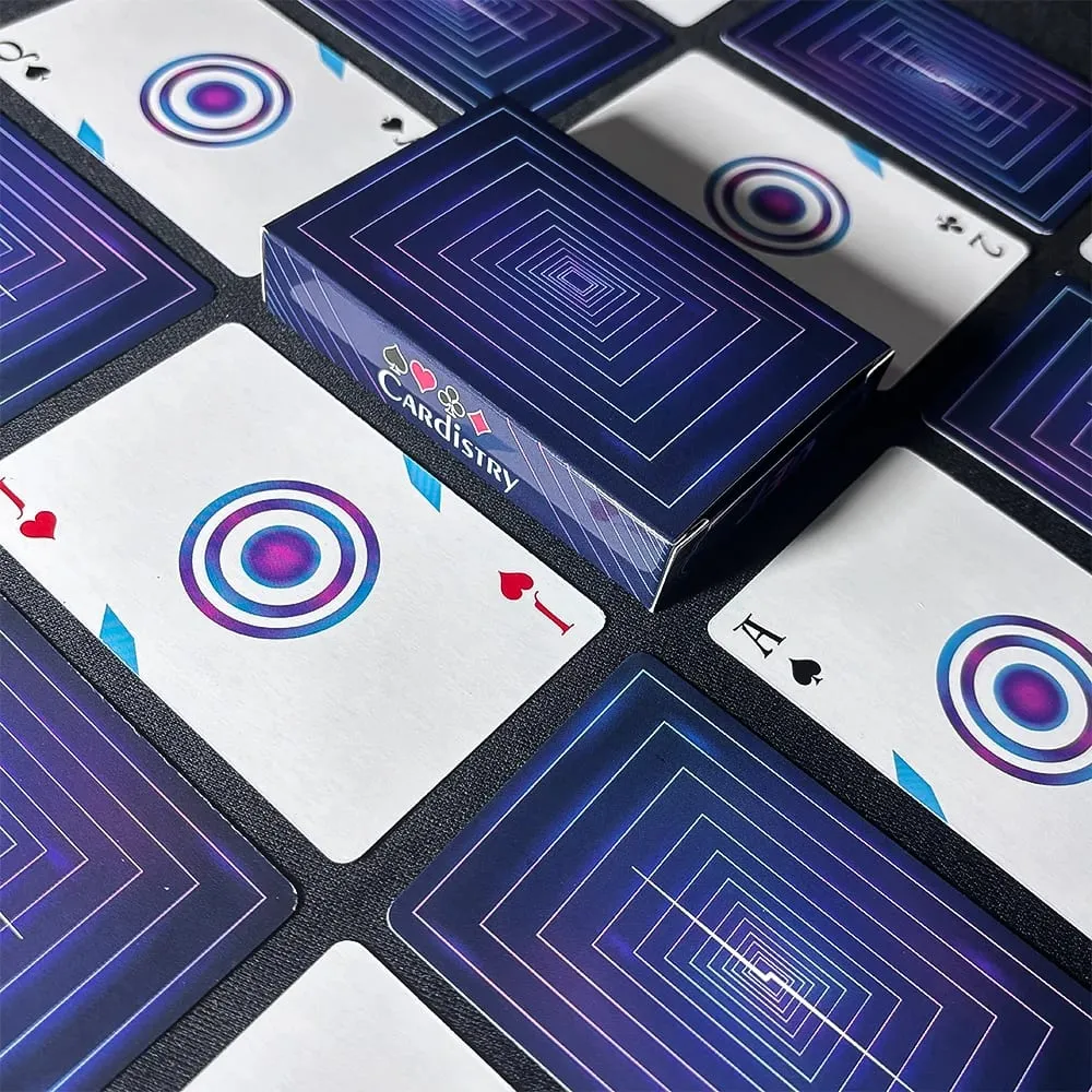 Creative Collection Futuristic Playing Cards Waterproof Poker Cards 55PCS Magic Deck of Cards for Games Parties and Gifts