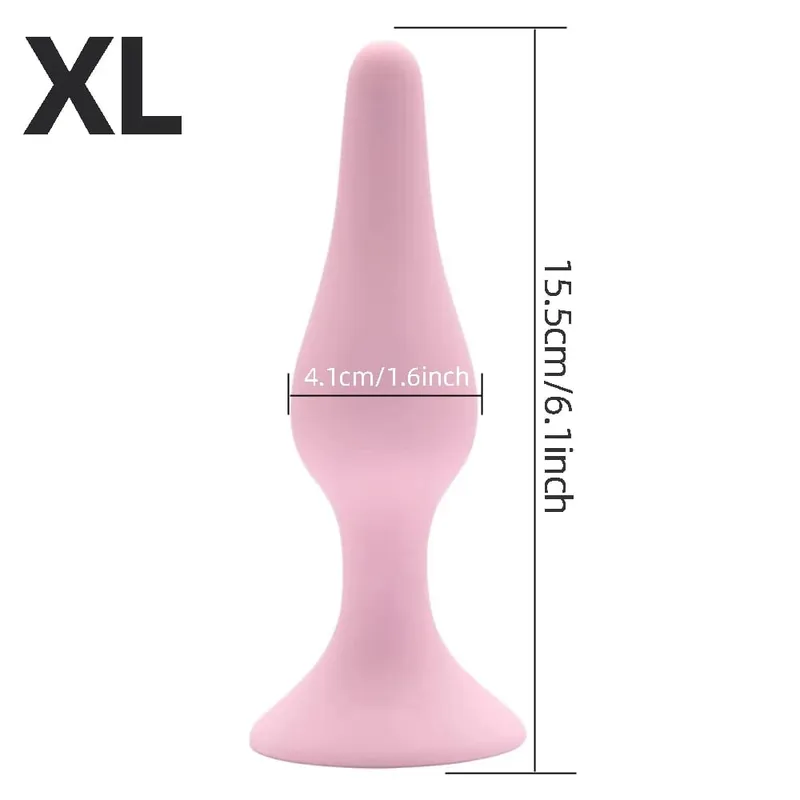 Plugue anal de silicone para iniciantes, plugue anal para homens e mulheres, massageador de próstata para gays, mini bala anal, masturbador, brinquedo sexual para homens