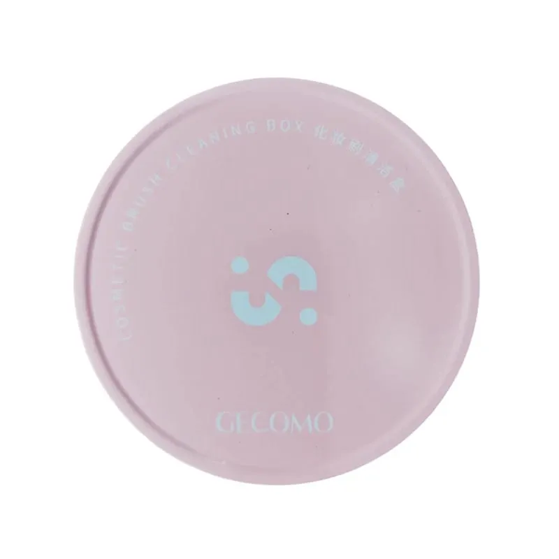 【M】Caixa de limpeza de pincéis de maquiagem, esponja de limpeza rápida, pincéis de sombra, limpeza a seco, lavagem cosmética, ferramenta de pó, acessórios de maquiagem