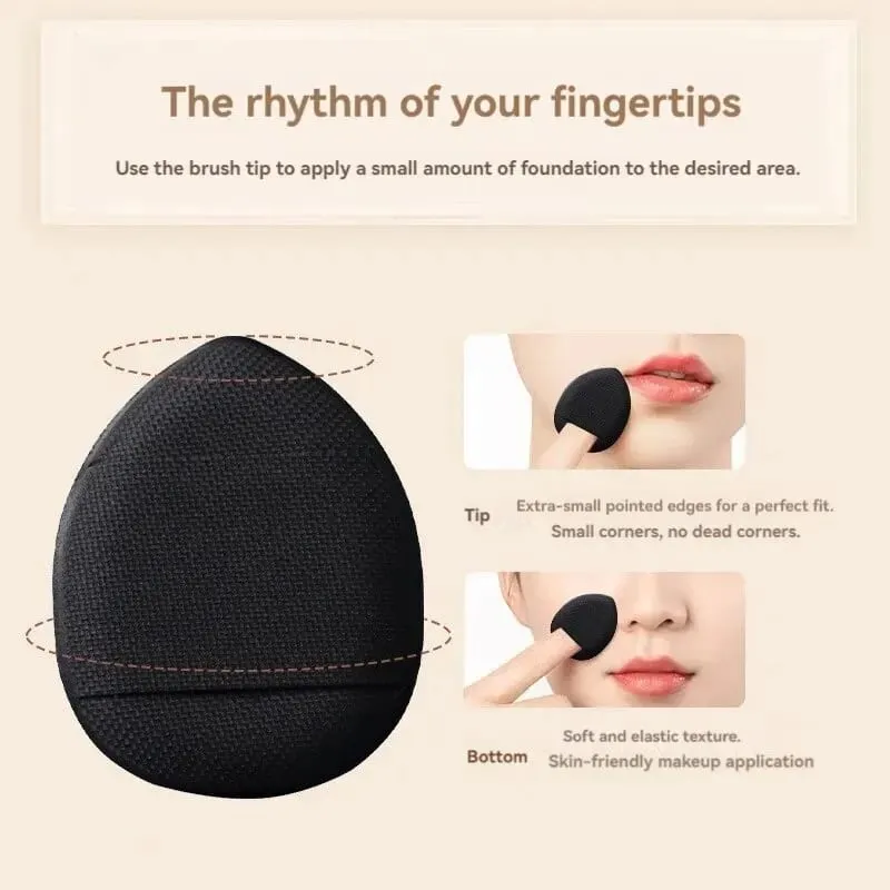 Pincéis de cerdas macias para sombra, conjunto de 10 peças, maquiagem para os olhos, manchas, delineador disfarçado, detalhe dos olhos, pequenos pincéis de maquiagem