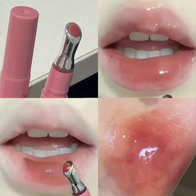 Lip Gloss Vitamin E Lip Serum Hydrating & Plumping Tinted Lip Gloss Moisturizing Lip Balm For Glossy Sheer Smooth Lips