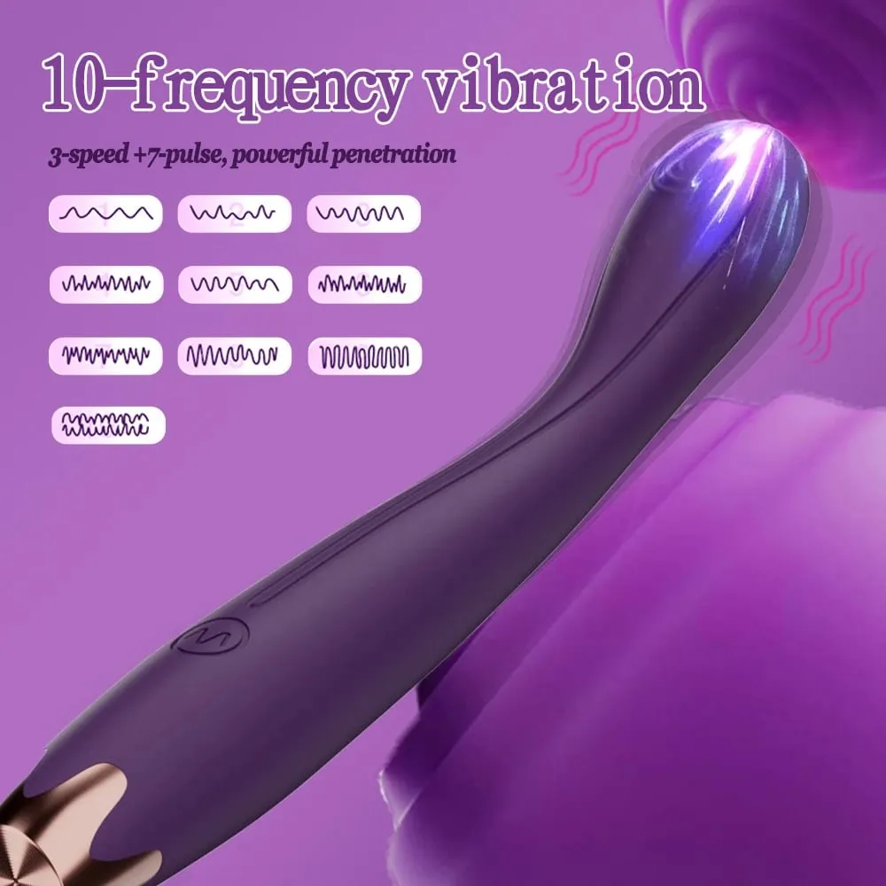Vibrador de dedo para mulheres, 10 modos de vibração, ponto g, estimulador de clitóris, massageador de mamilos, masturbação, brinquedos sexuais para mulheres