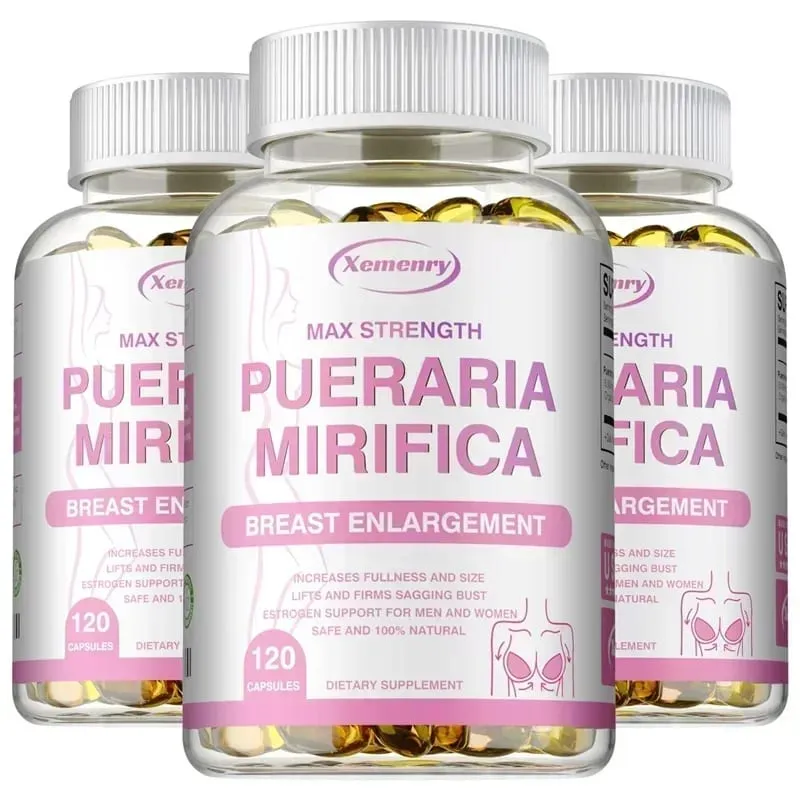 Pueraria Mirifica Supplement - Balanced Estrogen Metabolism To Support Breasts Bigger Rounder Firmer BreastsSupplement