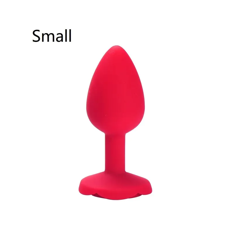 Rosa flor silicone anal contas butt plug conjunto pequeno médio grande anal plug jóias treinador anal vibrador ânus sexo brinquedo das mulheres dos homens gay
