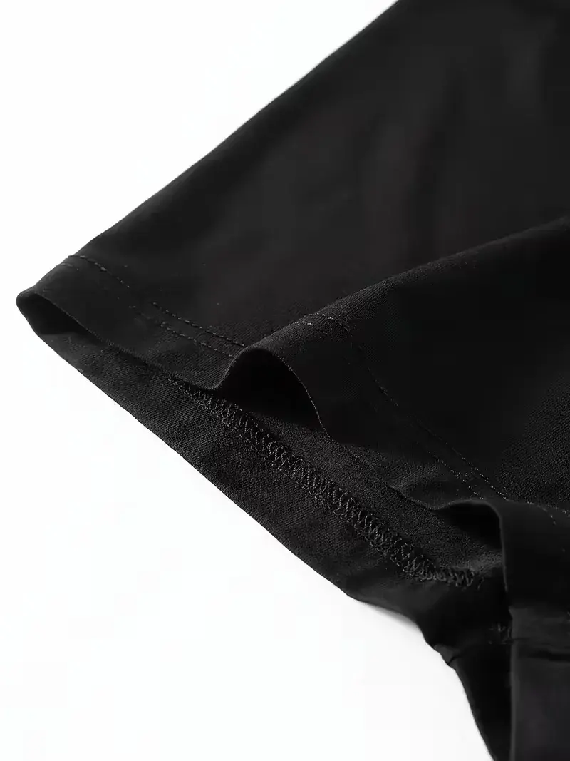Cuecas boxer masculinas de fibra de bambu preta, 3 peças, finas, de secagem rápida, macias e confortáveis, cuecas boxer casuais diárias