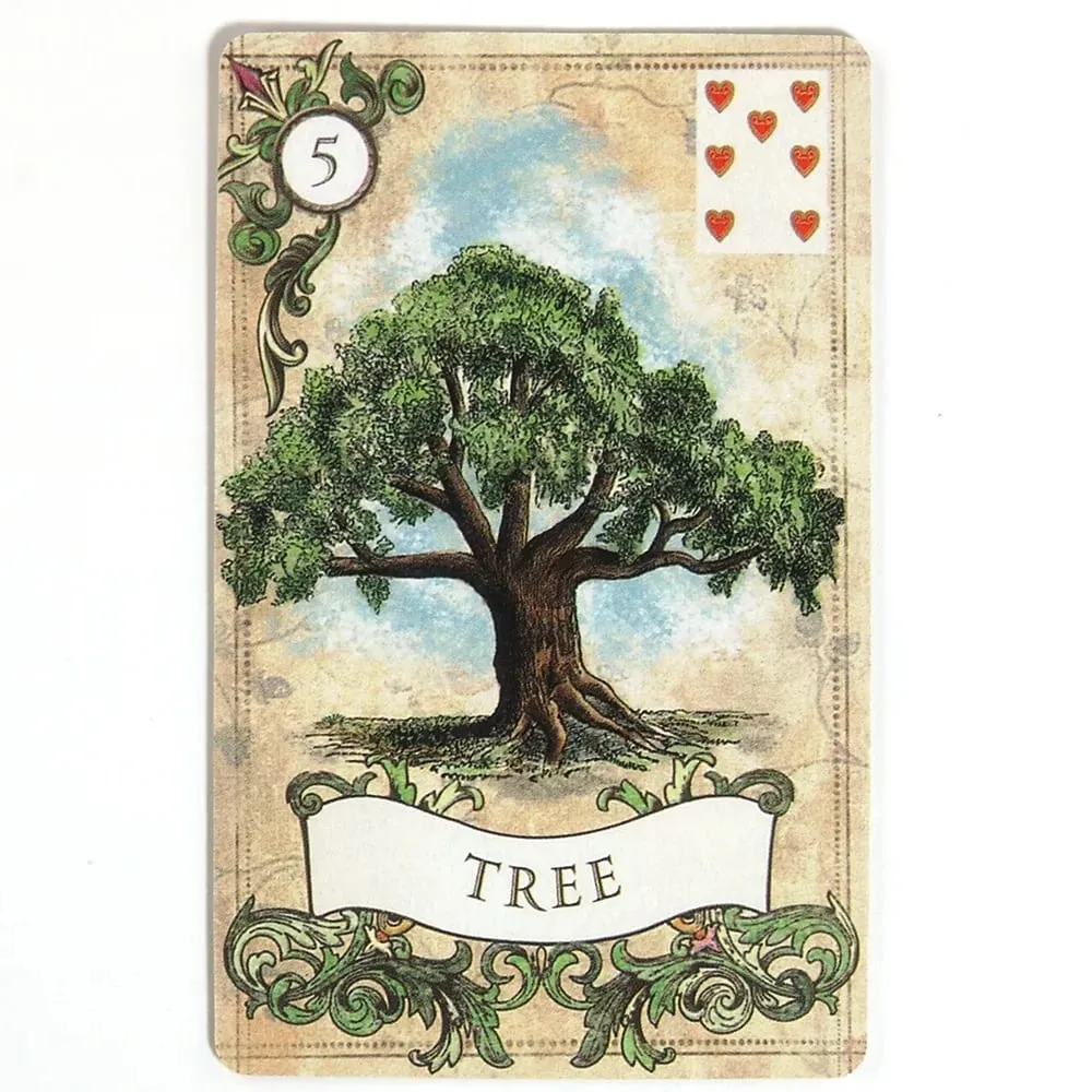 Cartas de adivinhação do estilo antigo lenormand, versão em inglês, baralho de 38 oracle, adivinhação, destino, jogos de tabuleiro, cartas de jogar