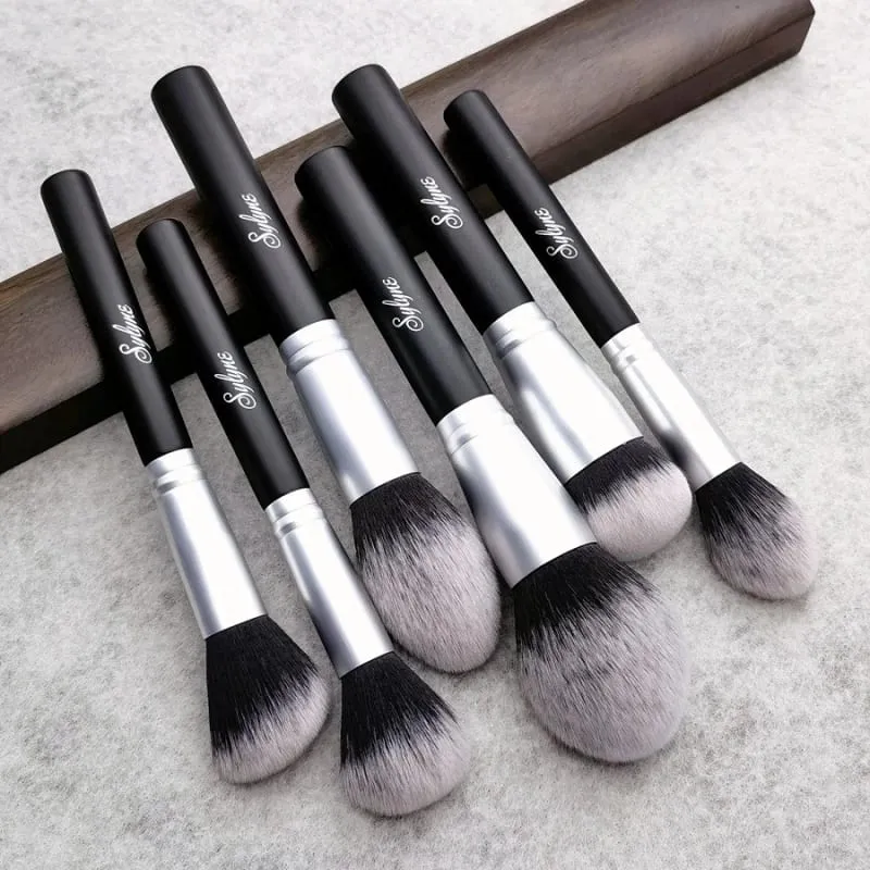 Conjunto de pincéis de maquiagem Sylyne Kit de pincéis de maquiagem profissional de 18 peças