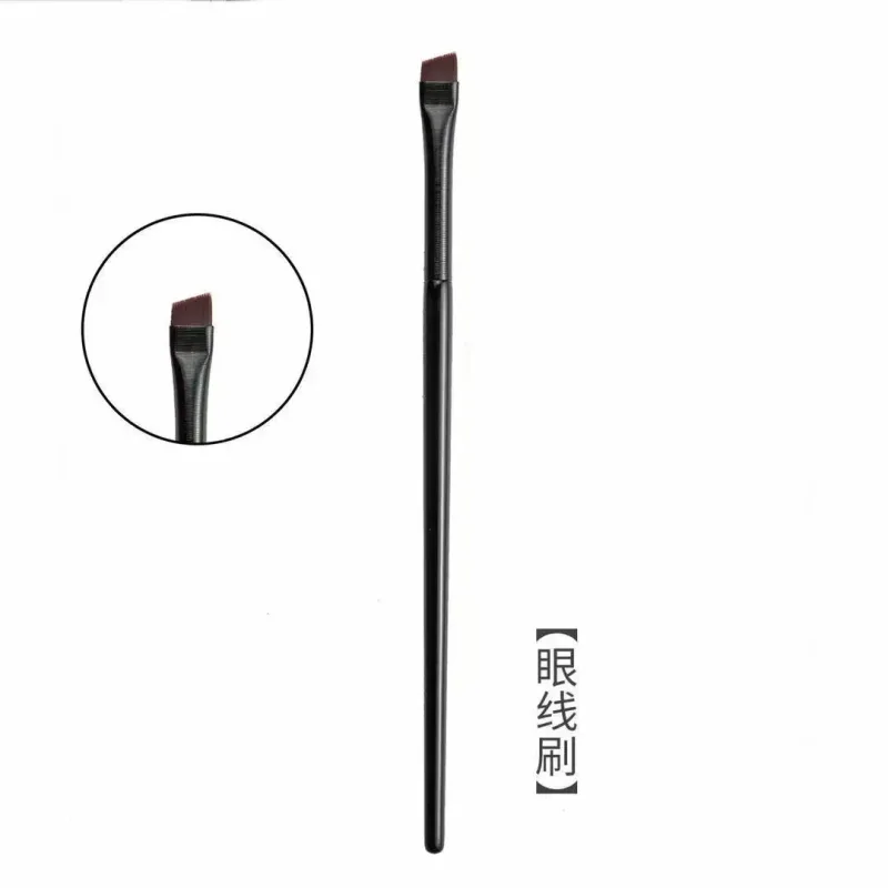 Pincéis de maquiagem para mulheres, lâmina plana e fina, pincel para contorno de sobrancelha, delineador, delineador profissional, ferramentas de beleza cosméticas
