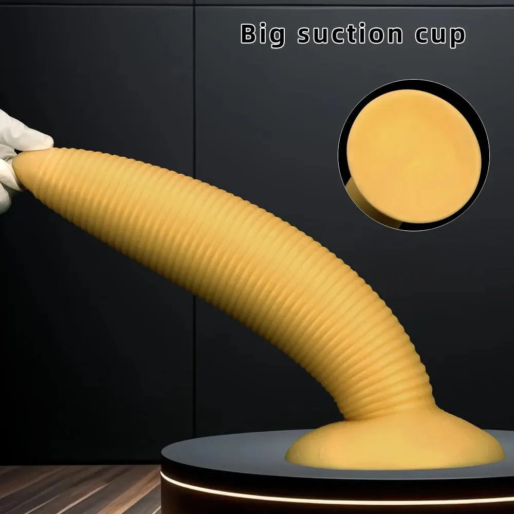 Plugue anal gigante de silicone macio, plugue anal grosso, dilatador anal com ventosa, brinquedos sexuais adultos para mulheres e homens