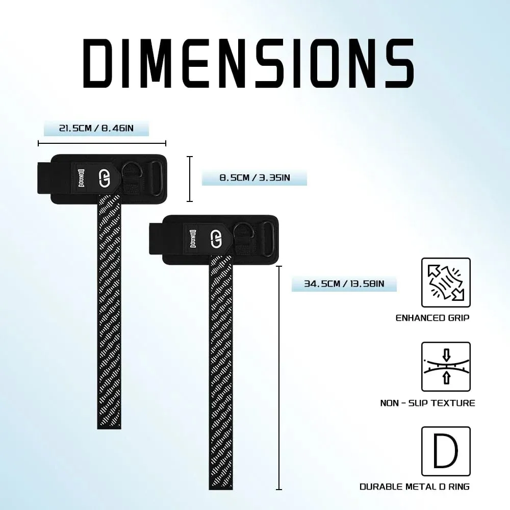 2 pçs tiras de pulso de levantamento de peso treinamento de força ajustável antiderrapante ginásio impulsionador bandas de fitness suporte de levantamento esportes faixa de aperto