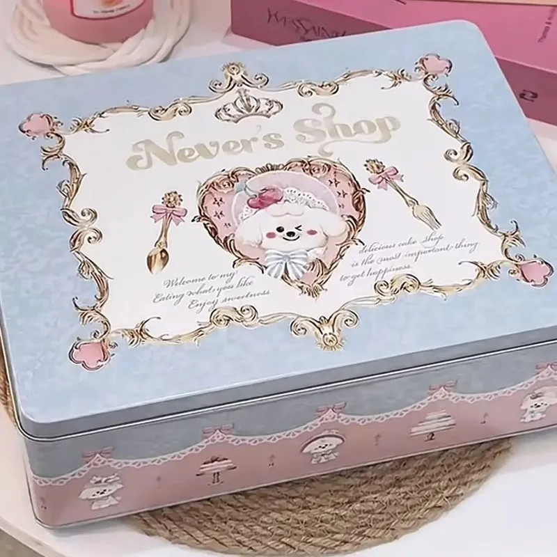 花知道七週年化妝品收納盒化妝品鐵盒
