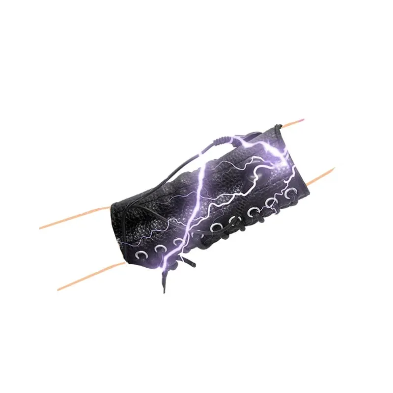 Taser anel de choque elétrico masculino masturbar estimular a ereção do pênis brinquedo sexual em gay e-stim massagem bondage pênis escroto cockring