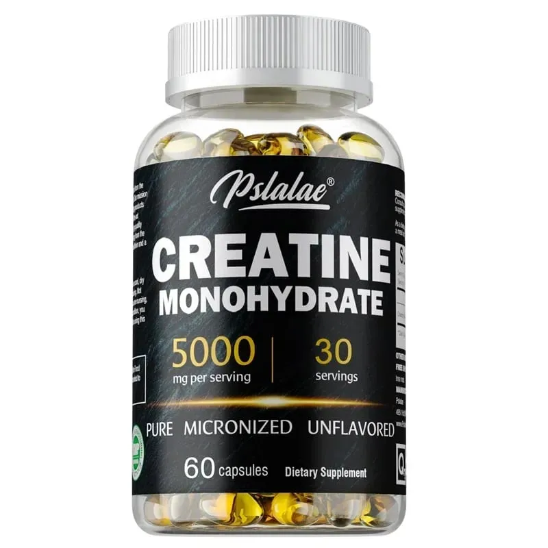 Creatine Monohydrate - Boost Muscle Strength Promote Muscle Growth Improve Athletic Performance Vegetarian Gluten-free