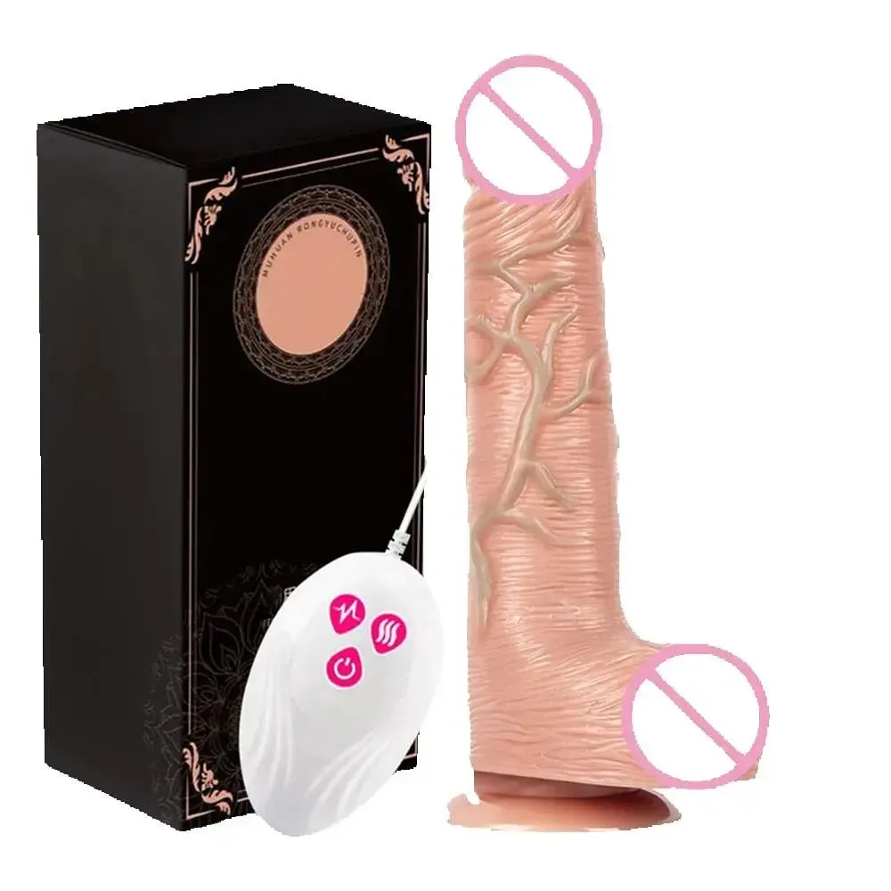 Thrusting Rotation Remote Control Dildo Vibrator Female Realistic Penis Gay Suction Cup Masturbator Couple For Women Sex Toys — image 1