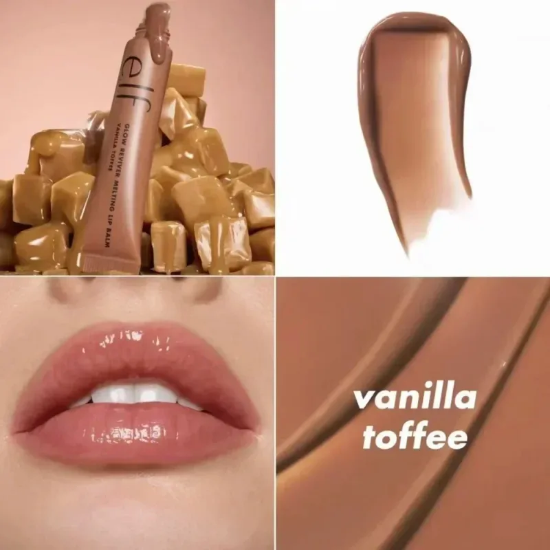 Promoção Especial Novo elf bubblegum-cereja manga-melancia hidratante duradouro brilho labial bálsamo labial e 8 cores creme blush cosméticos de marca