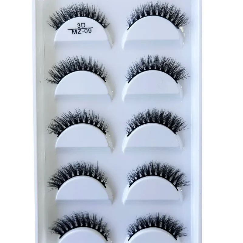 Novo 28 estilos 5 pares de cílios postiços de vison natural maquiagem extensão de cílios falsos cílios postiços maquiagem beleza cilios