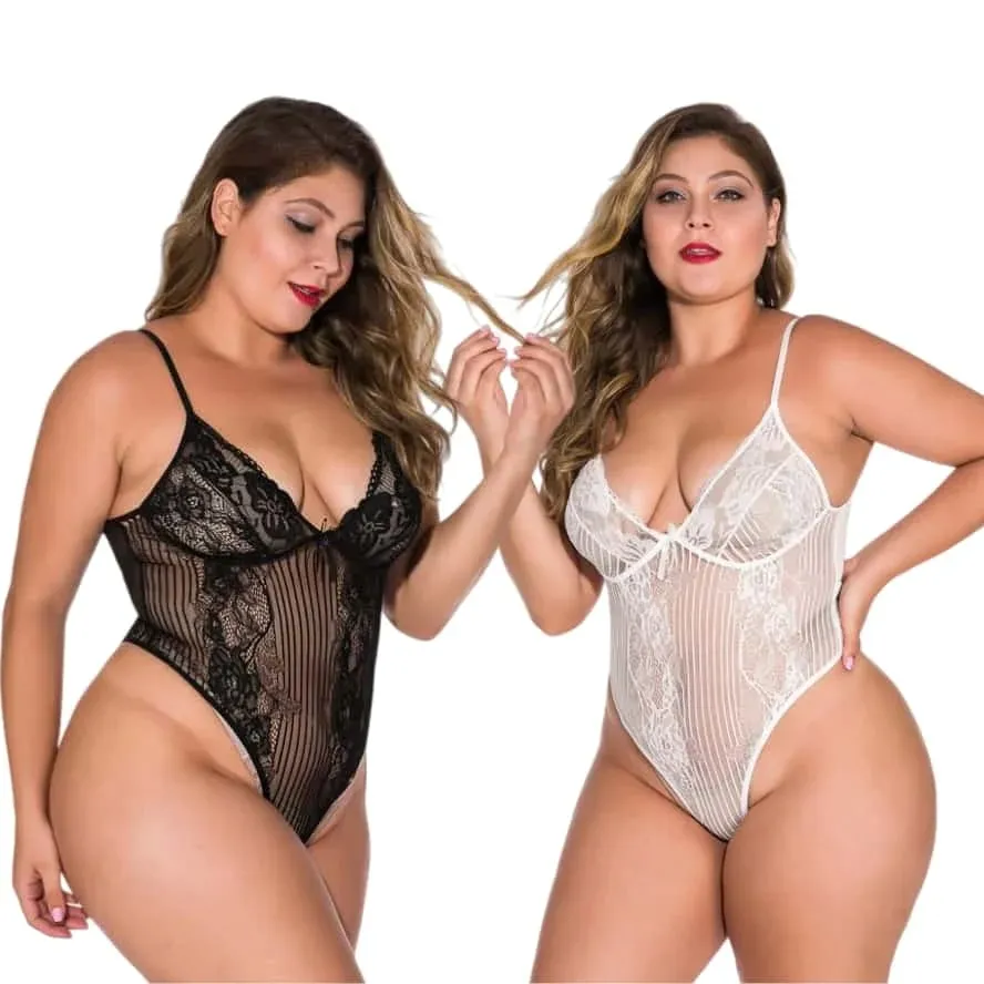 Lace Sleeveless Off Shoulder Camisole Black Bodysuits Strap Bodyson Body Shirts Suits Sexy Tops Lingerie for Women Plus Size XXL — image 2
