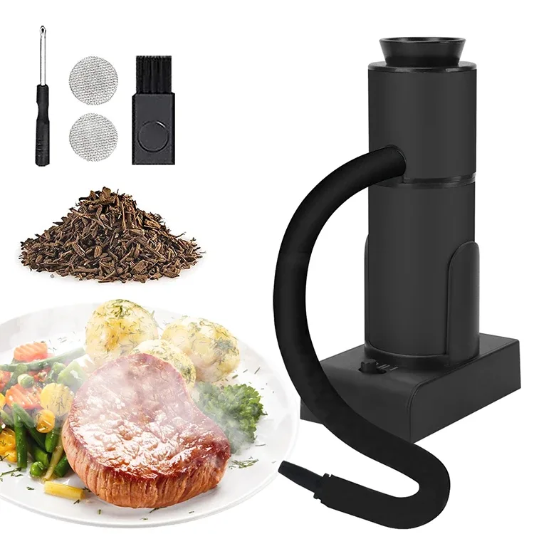 Arma de fumar infusor de fumaça portátil gerador de fumaça fria cozinha molecular alimentos carne fumante cozinhar ferramenta para churrasco grill