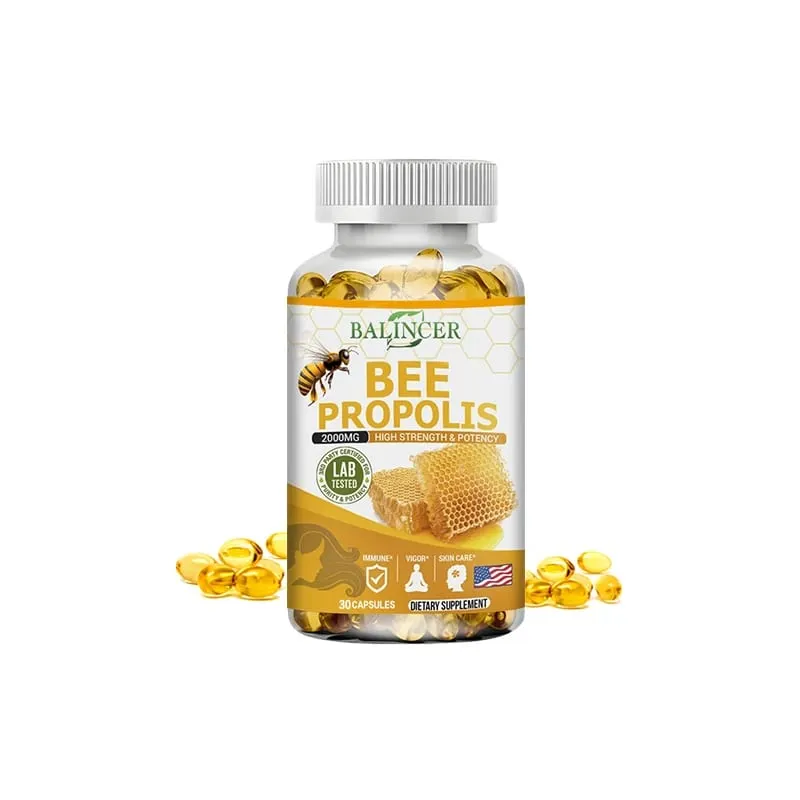 Balincer 蜂膠萃取膠囊 - 2000 毫克 支持關節健康 促進骨骼健康 增強免疫力 抗氧化劑
