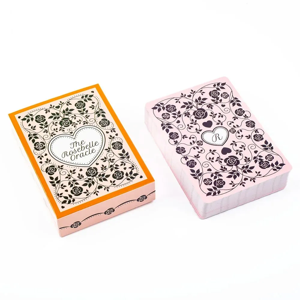 The Rosebelle Oracle cards A 65 Cards English Version Tarot Deck Divination Party Divination Edition Deck Board Playing Games