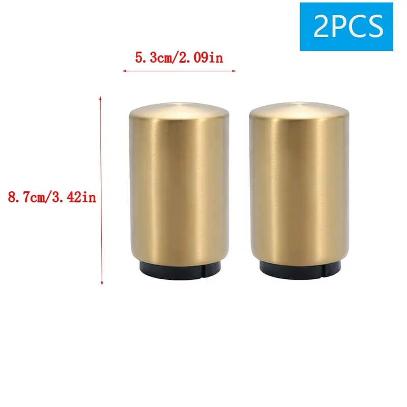 1/2 pçs abridor de garrafa de cerveja automático ímã abridor de cerveja aço inoxidável empurrar para baixo abridor de vinho refrigerante tampa acessório de cozinha — image 16