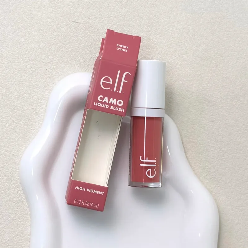 Promoção Especial Novo elf bubblegum-cereja manga-melancia hidratante duradouro brilho labial bálsamo labial e 8 cores creme blush cosméticos de marca